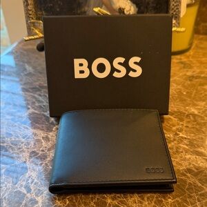 BOSS Randy leather bifold wallet
